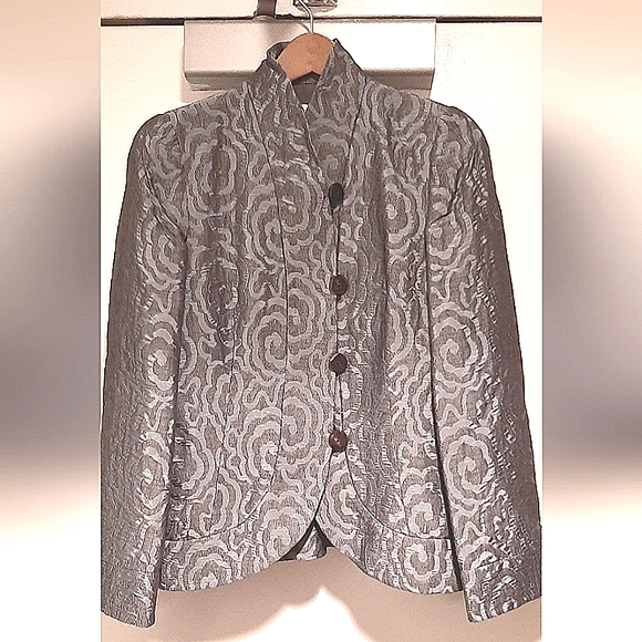 ARMANI CollezioniVintage Blue/Gray Blazer
